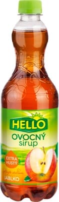 Hello ovocný sirup extra hustý Jablko