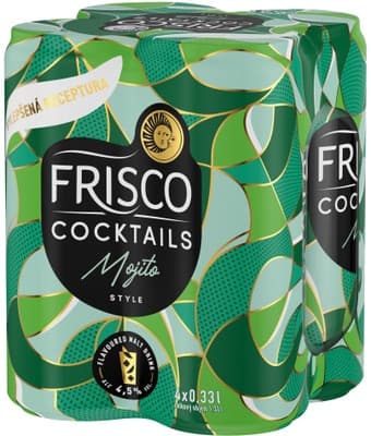 Frisco Coctails Mojito, 4x330ml