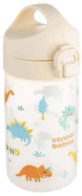 Canpol babies Lahev pro děti JUNIOR, 400 ml, krémová