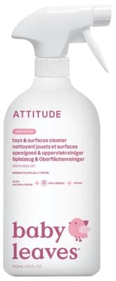Attitude Čistící prostředek na dětské povrchy/hračky bez vůně s rozprašovačem
