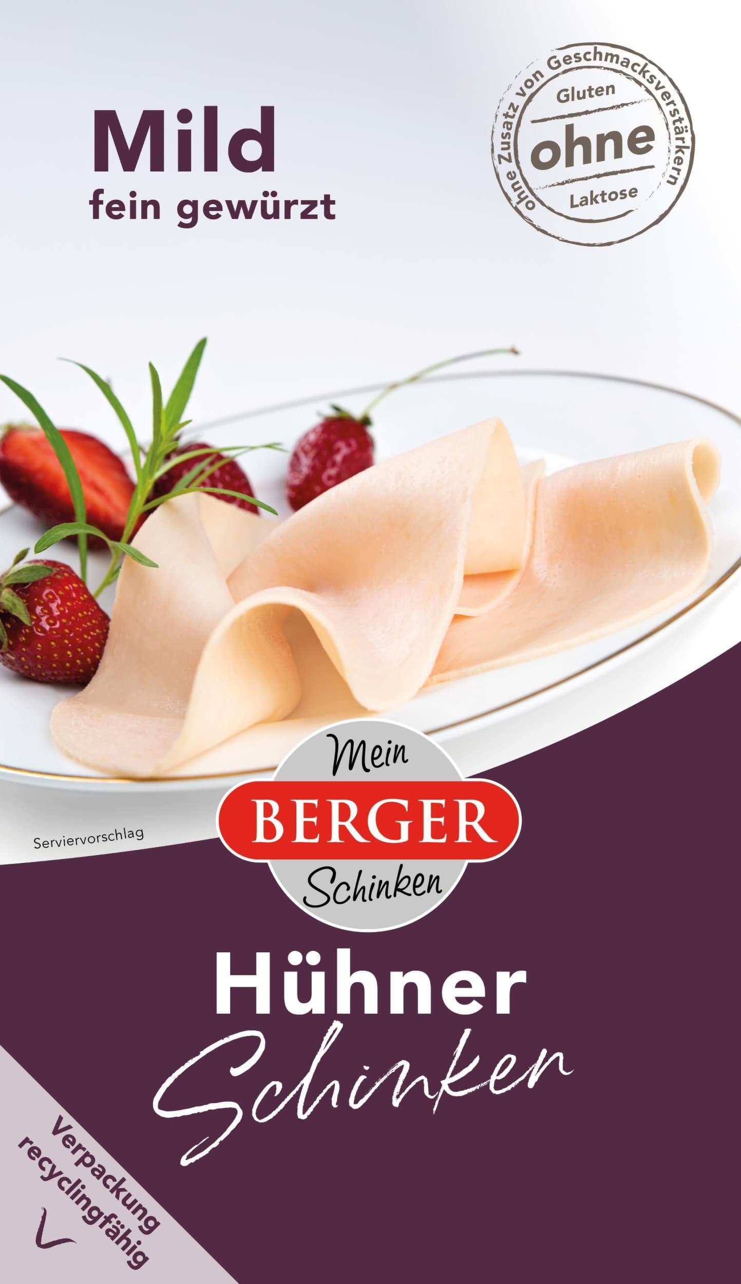 Berger Šunka kuřecí prsní 100g