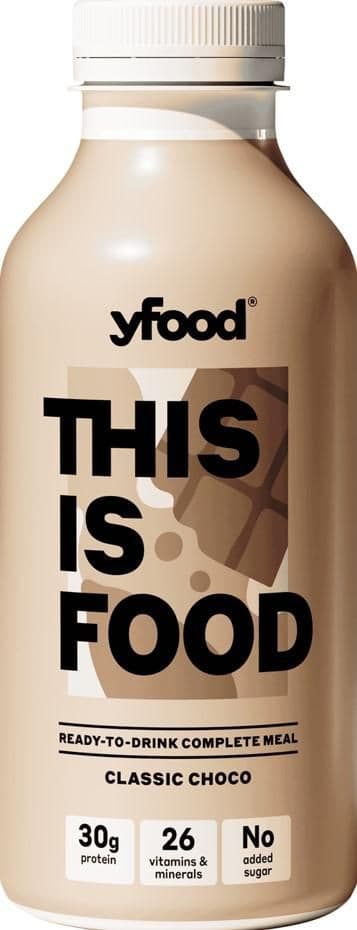 Yfood nutričně vyvážené jídlo ve formě nápoje s příchutí čokolády 500 ml