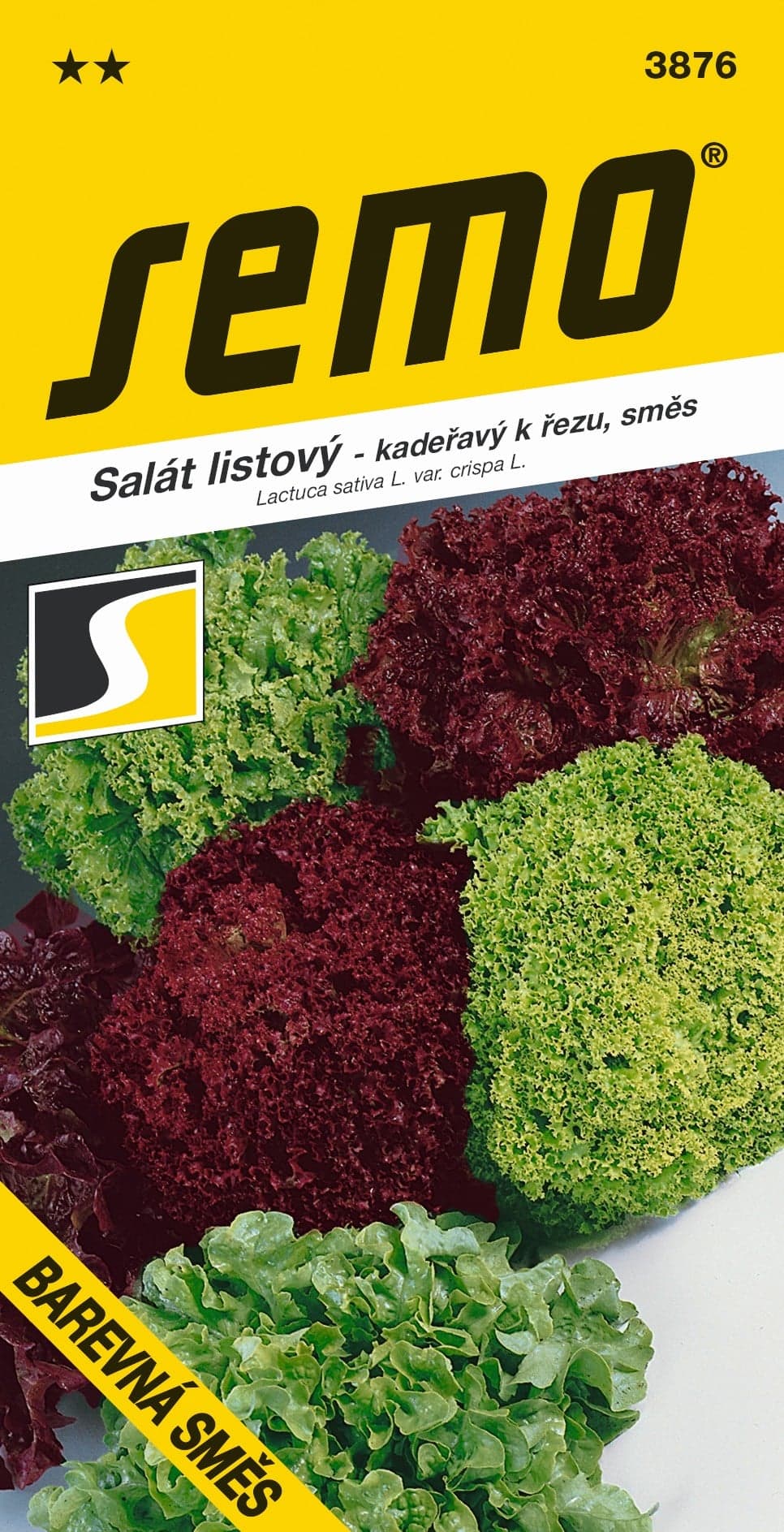 SEMO Salát listový kadeřavý barevná směs