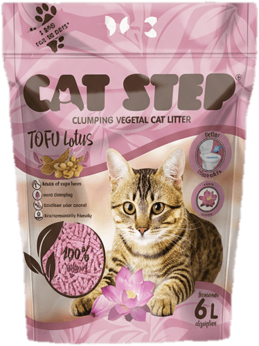 Cat Step Tofu Lotus hrudkující podestýlka pro kočky