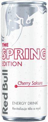 Red Bull Spring s příchutí třešně a sakury