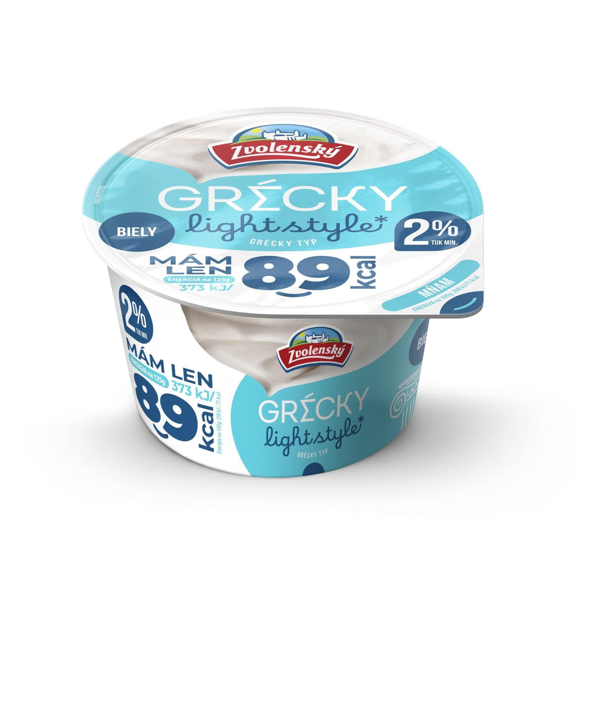 Zvolensky Řecký jogurt 2% bílý 125g