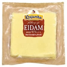 Krajanka Eidam uzený sýr plátky 100g