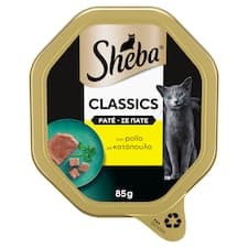 Sheba Kompletní mokré krmivo pro dospělé kočky s kuřecím 85g