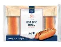 METRO Chef Hot Dog 4 x 60 g