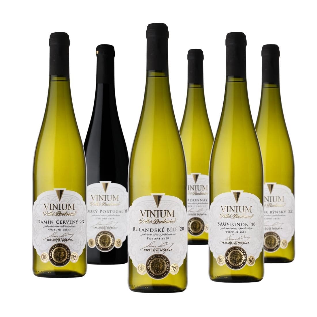 Vinium MIX karton přívlastkových vín (6x0,75l) 4,5 l