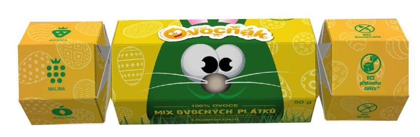Ovocňák Bonbon velikonoční mix ovocných plátků