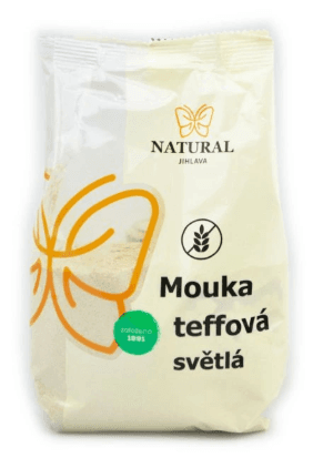 Natural Jihlava Mouka teffová světlá bez lepku