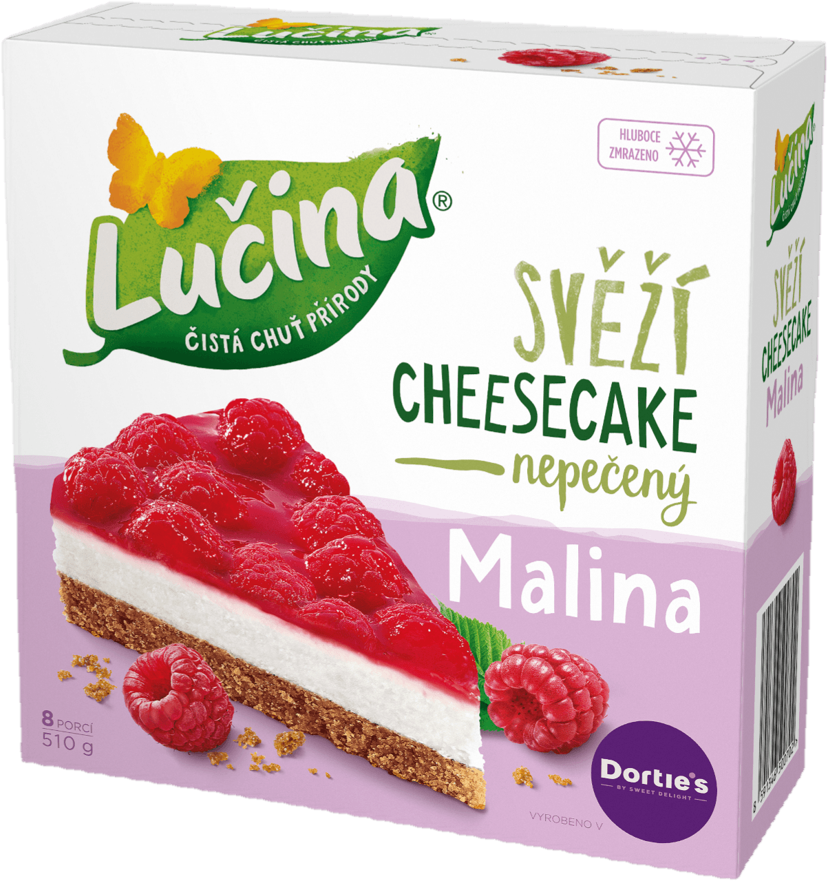 Dortie's Lučina svěží cheesecake malina