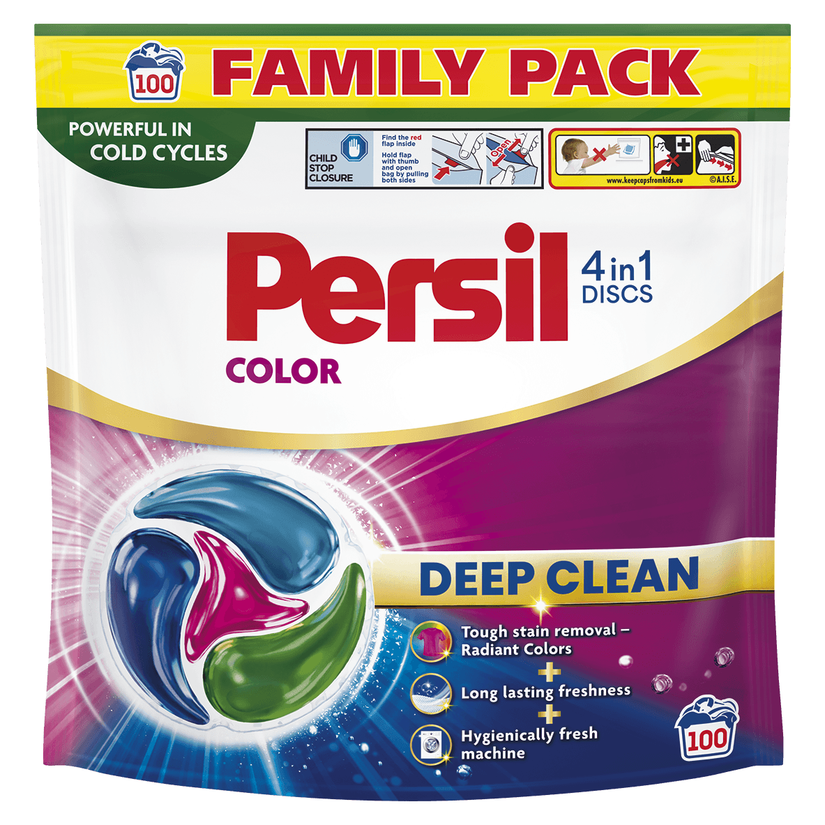 Persil Discs 4v1 Color prací kapsle