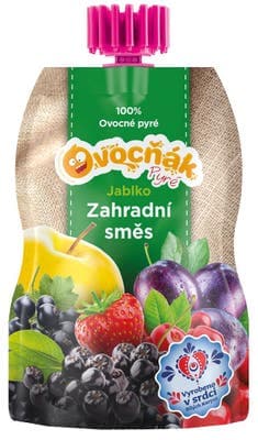 Ovocňák Pyré jablko-zahradní směs