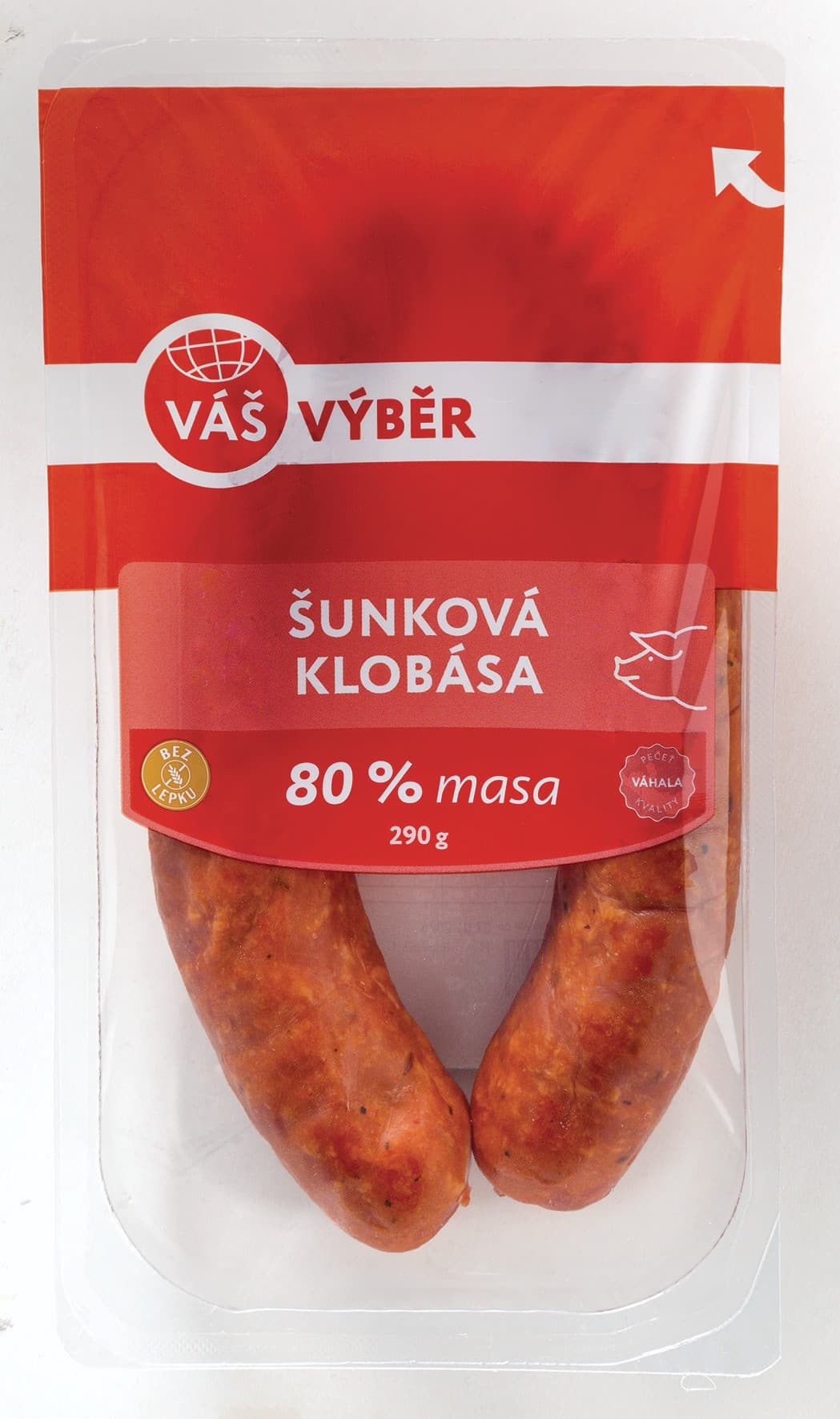 Váš Výběr Šunková klobása 290g