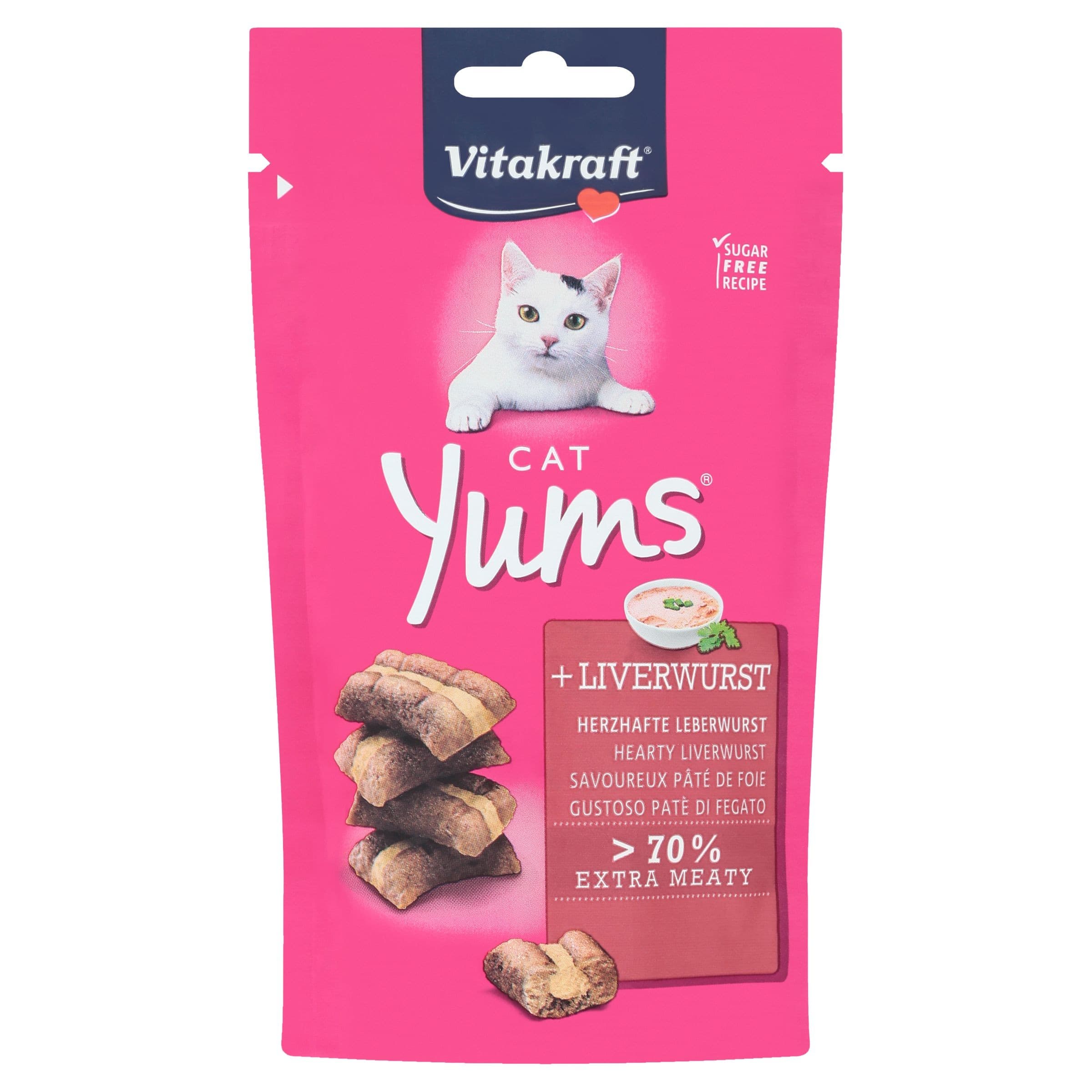 Vitakraft Cat Yums + játrovka 40 g