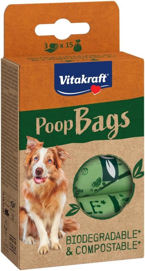 Vitakraft Biologicky rozložitelné sáčky 3x15ks