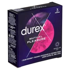 Durex Mutual Pleasure kondomy 3 ks