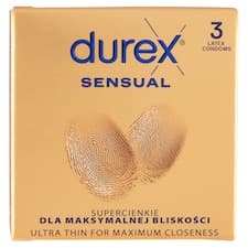 Durex Sensual kondomy 3 ks