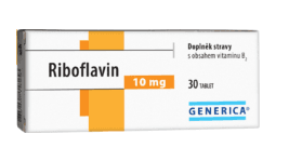 Riboflavin tbl.30 Generica
