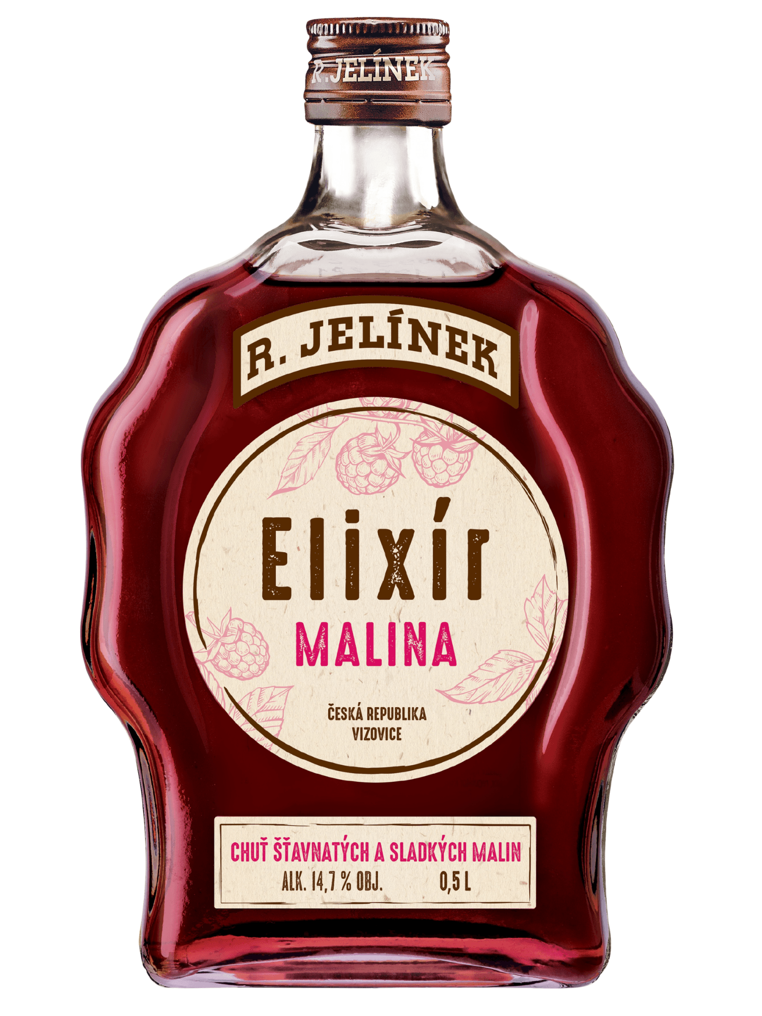 R. JELÍNEK Elixír Malina 14,7% obj.