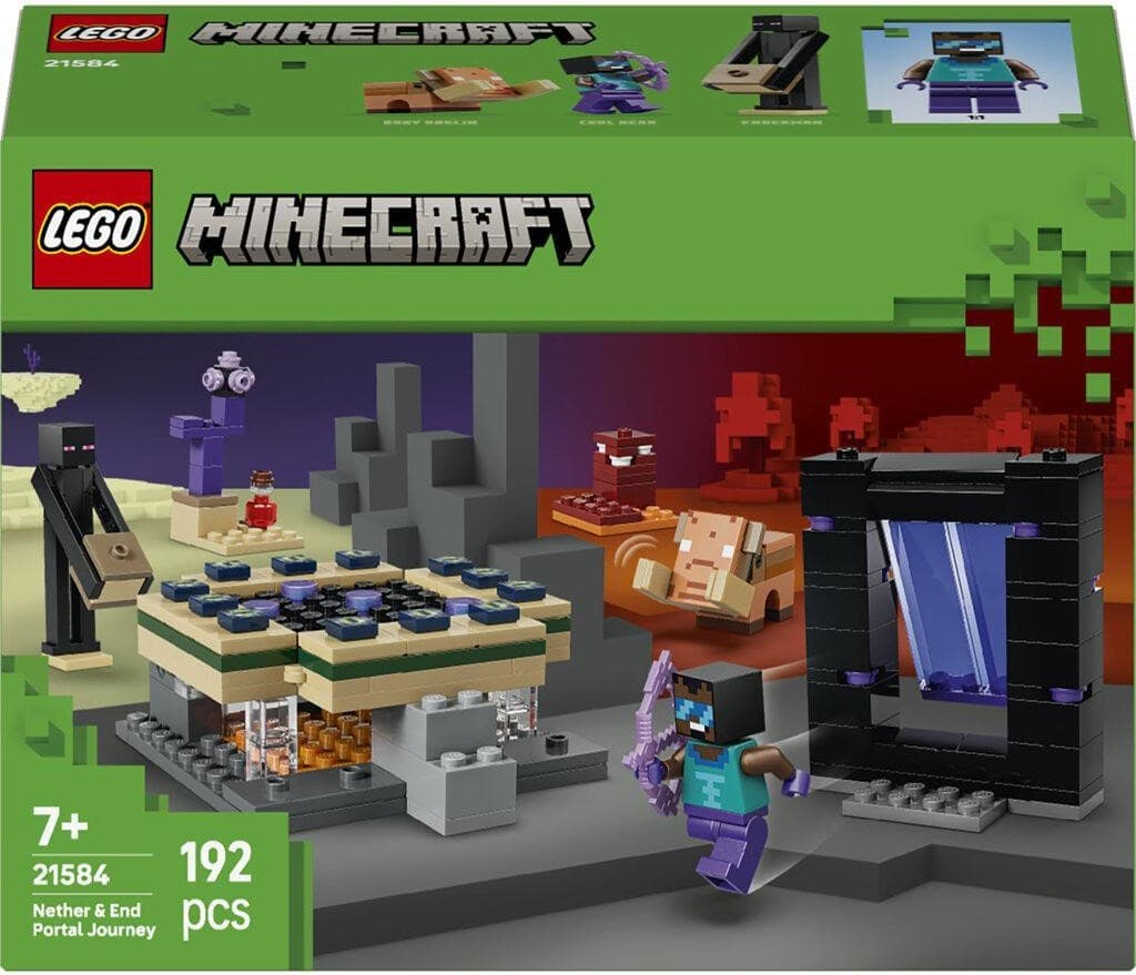 LEGO® Minecraft® 21584 Cesta portálem do Netheru a Endu