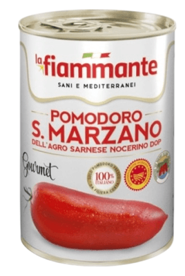 La Fiammante Rajčata San Marzano loupaná