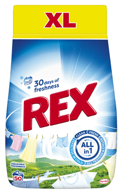 Rex Amazonia Freshness prací prášek