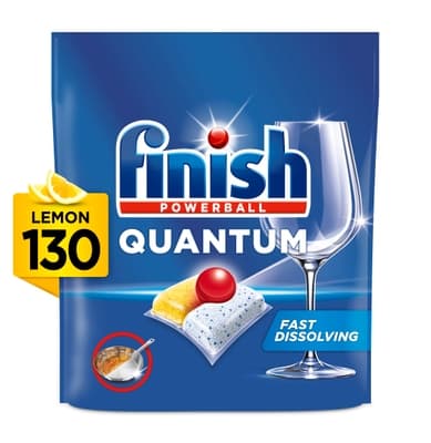 Finish Quantum All-in-1 kapsle do myčky na nádobí Lemon Sparkle