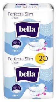 Bella Perfecta Slim Blue hygienické vložky 2x10ks