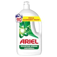 Ariel Tekutý Prací Prostředek Mountain Spring Universal, 4.05l, 90 Praní
