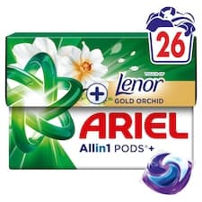 Ariel Allin1 PODS +Touch of Lenor Gold Orchid, 26 Praní