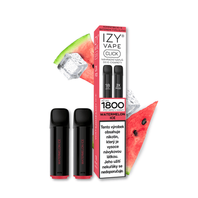 IZY VAPE CLICK POD Watermelon ICE 18 mg, 2 ks