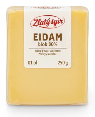 Sýr Eidam blok 30% Zlatý sýr