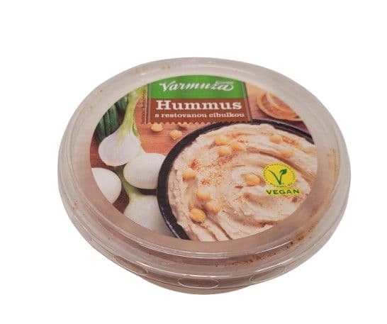 Varmuža Hummus s restovanou cibulkou 200g