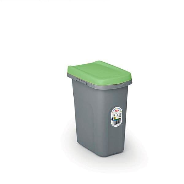 STEFANPLAST Odpadkový koš Home Eco System 15 l, zelený