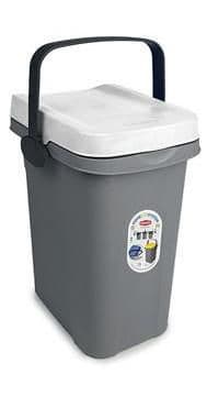 STEFANPLAST Odpadkový koš Home Eco System 7 l, bílý