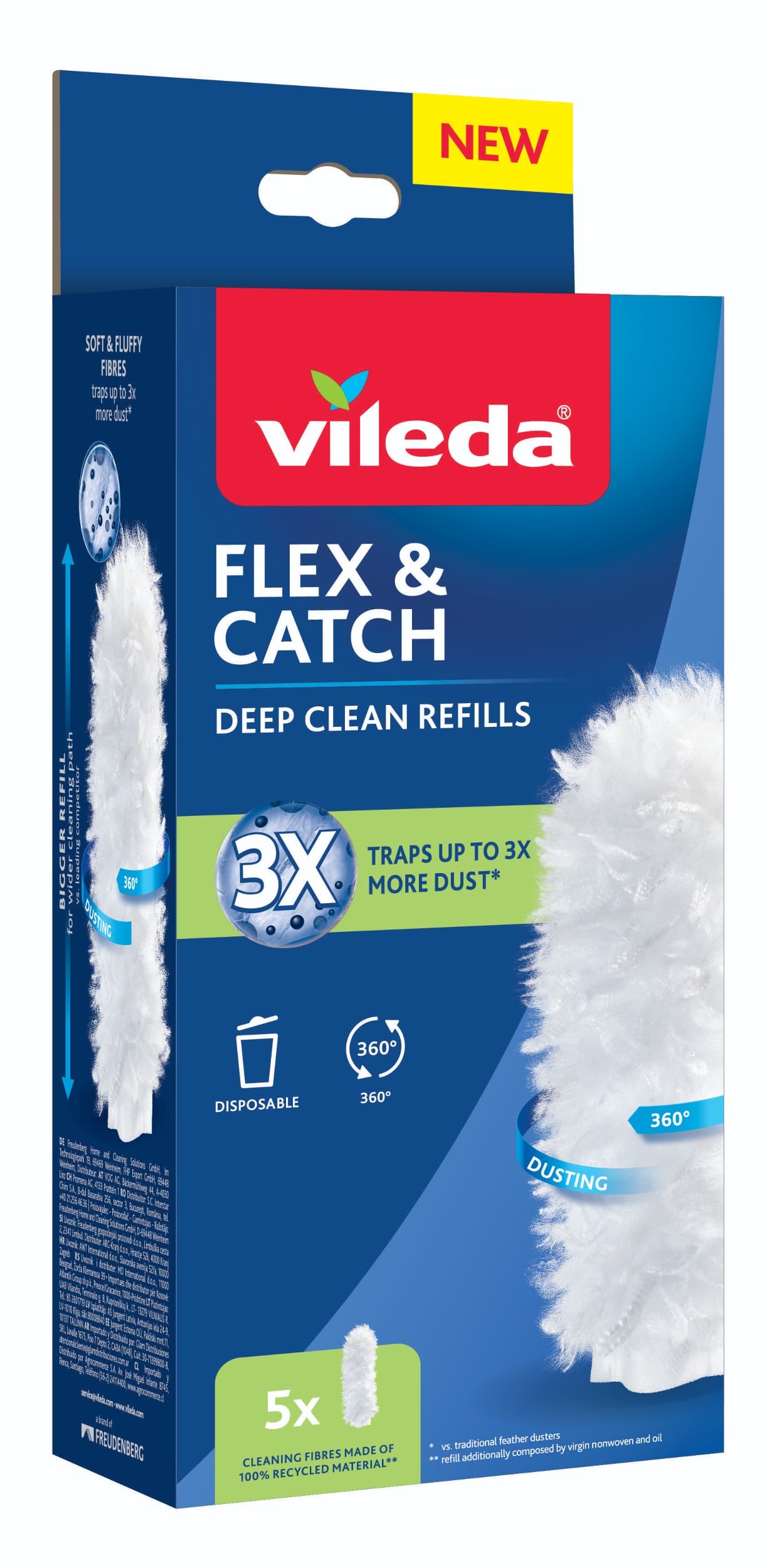 Vileda Flex&Catch náhrada 5 ks