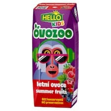 Hello Kids Ovozoo letní ovoce 250ml