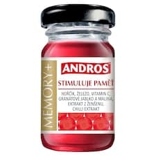 Andros Memory+ nealkoholický nápoj se šťávou z granátového jablka 55ml