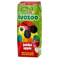 Hello Kids Ovozoo jablko 250ml
