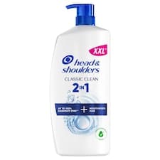 Head & Shoulders Classic Clean 2v1 Šampon a Kondicionér Proti Lupům 800ml s Pumpičkou. Bez Lupů