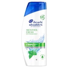 Head & Shoulders Menthol Fresh Šampon Proti Lupům 625 ml. Působí proti Lupům, Mastnotě a Svědivosti