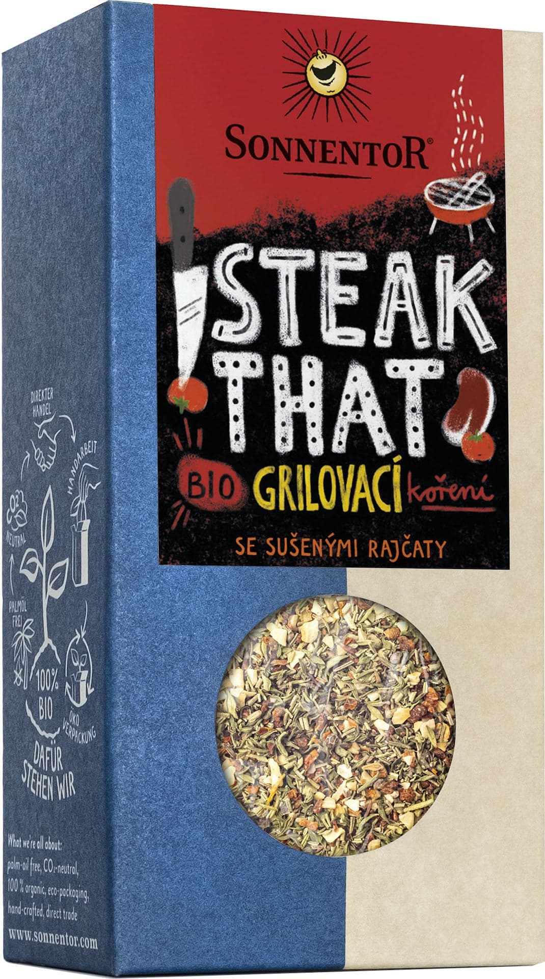 Sonnentor BIO Steak that grilovací koření 50 g