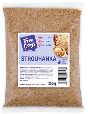 FreeDays Strouhanka bez lepku