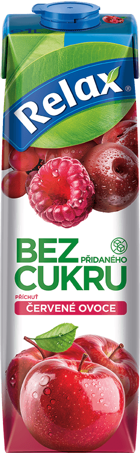 Relax Bez cukru červené ovoce