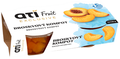 Ati Fruit Exclusive Broskve 2x120g