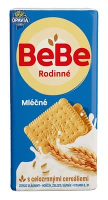 Opavia sušenky BeBe Rodinné mléčné cereální