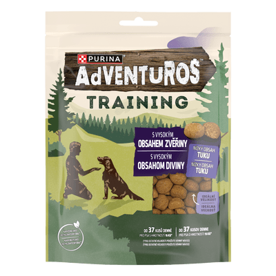Adventuros Tréninkové pamlsky pro psy, zvěřina